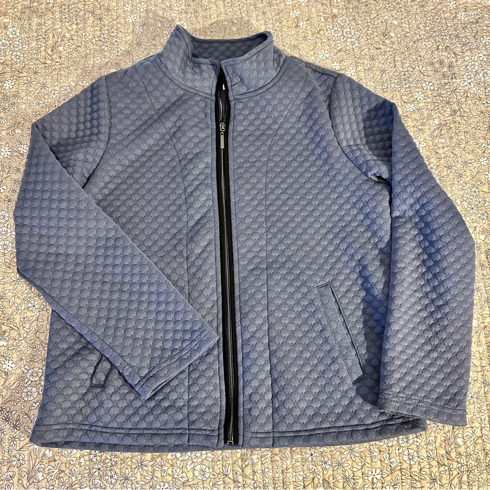 Coral Bay Blue Lightweight Quilted Jacket